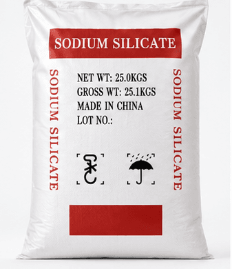 Red sodium metasilicate export packaging bag