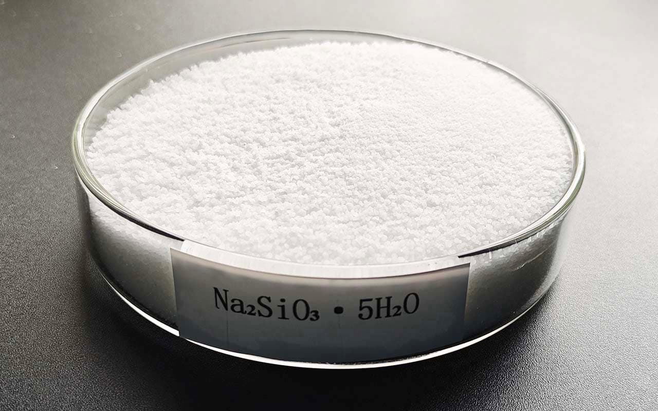 Sodium metasilicate pentahydrate granule (Na₂SiO₃·5H₂O)